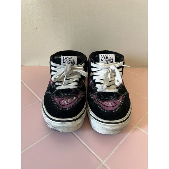 Vans Half Cab 33 DX Paisley Retro Sneaker Purple Cosmic Rodeo Mens Size 7.5 / 9 - Picture 3 of 9
